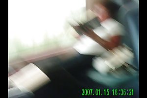 Slave fucked by boss in her office