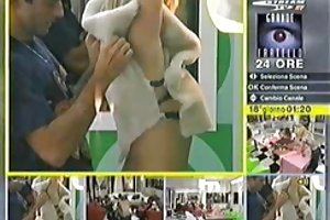 Rich guy fucks a blonde outdoors