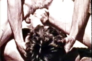 The man licks his girlfriend between her legs