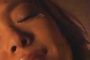 He looked to the blonde chick and got a blowjob with rough sex