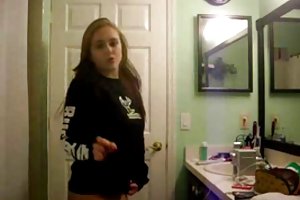 Blonde has sex with a guy in the office