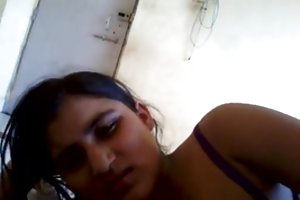 The biker woke up the girlfriend to have sex
