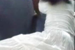 Fucked the girl on the bed