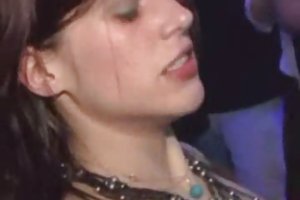 Group sex guy with two girlfriends in the bathroom
