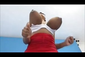 Fisting two hands in anal