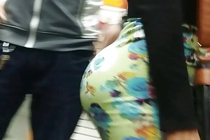 Bitch gives in an ass