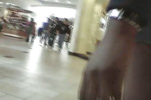 Mulatto in stockings seduces for hot sex-washer spaces