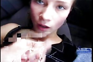 Start to caress pussy