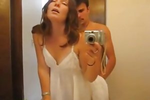 Forgetting about the work the couple has sex
